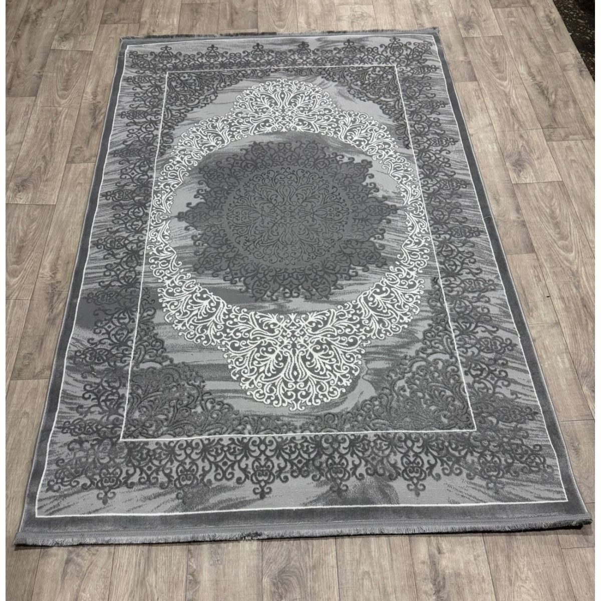 Килим Greencarpet Odessa Plus 14526A D.GREY