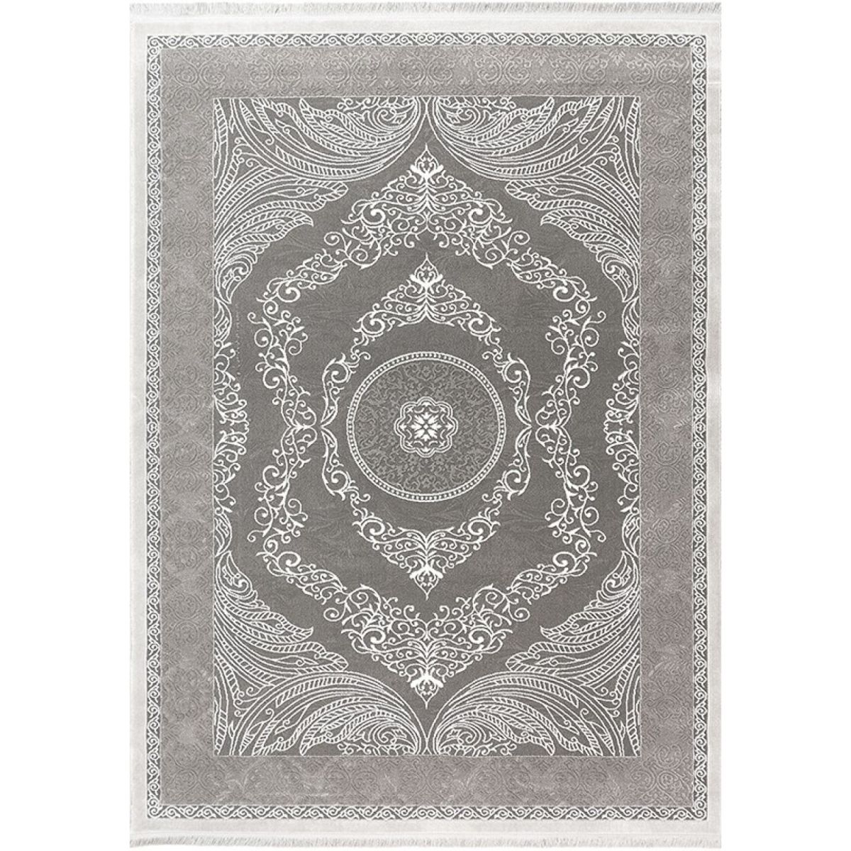 Килим Greencarpet Tempo 117AA C.POLY.D.GREY/CREAM