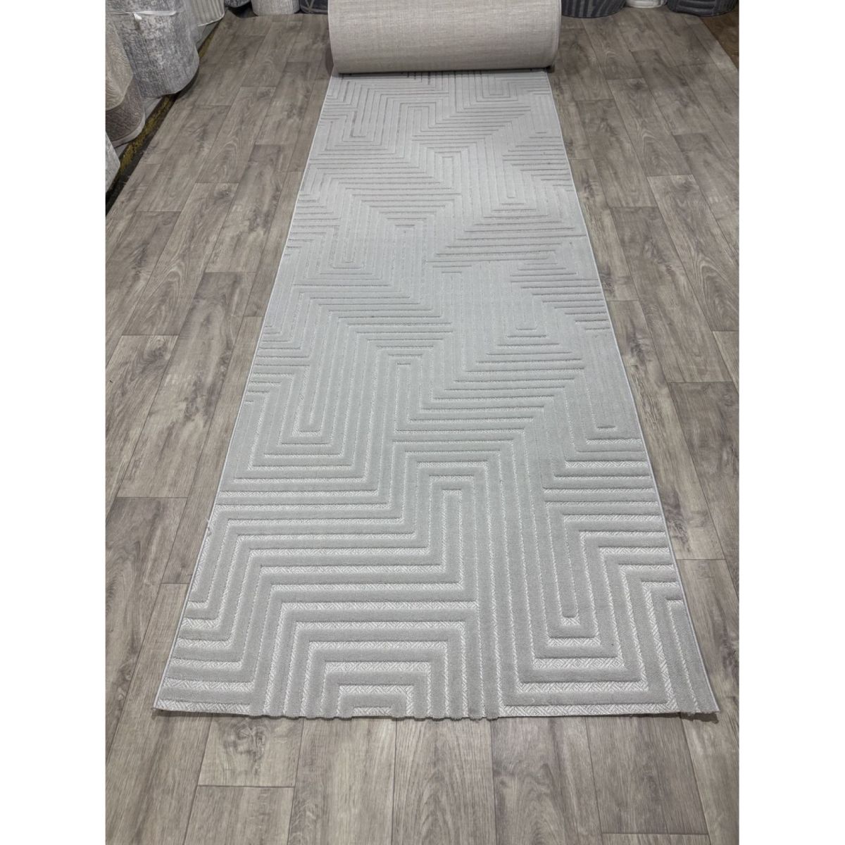Ковровая дорожка Greencarpet Dolche 3089H GREY/GREY