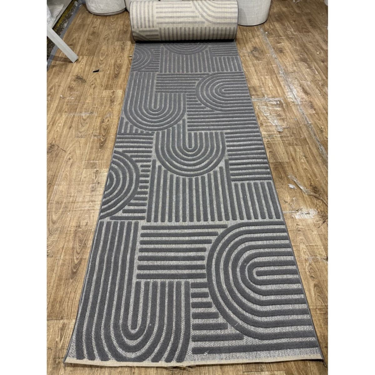 Ковровая дорожка Greencarpet Dolche 3606C ANTRACITE/ANTRACITE