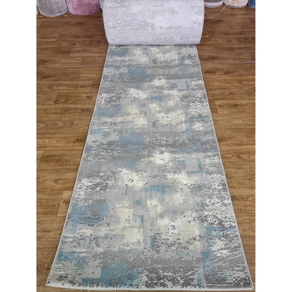 Ковровая дорожка Greencarpet Luxury 06047A BLUE / BLUE