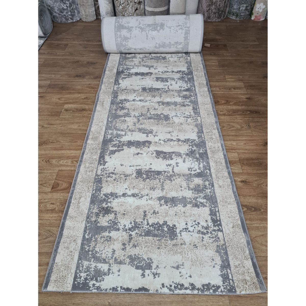 Ковровая дорожка Greencarpet Luxury 06187A BEIGE / BEIGE