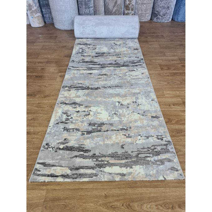 Килимова доріжка Greencarpet Moda 4559 BEIGE / L.GREY