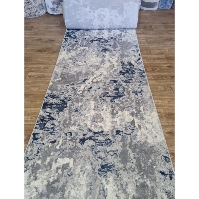 Ковровая дорожка Greencarpet Moda 4591A L.BLUE / L.GREY