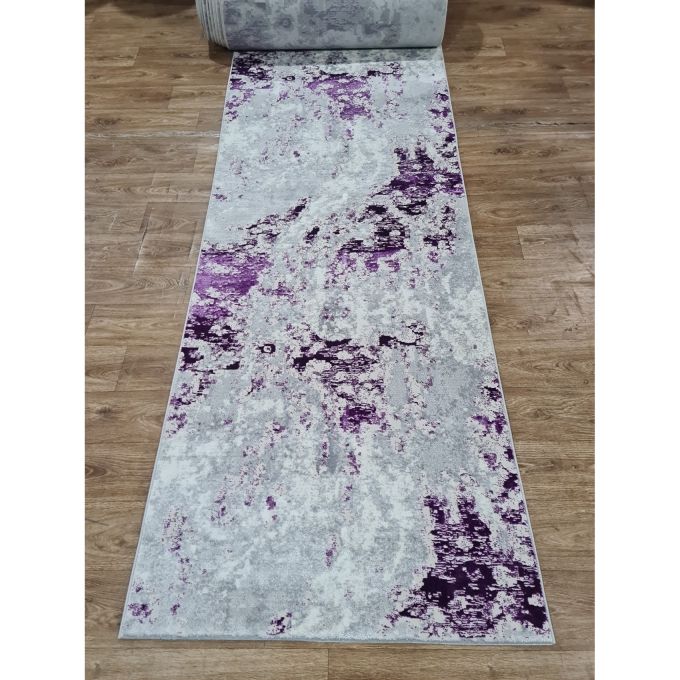 Ковровая дорожка Greencarpet Moda 4591A LILAC/L.GREY