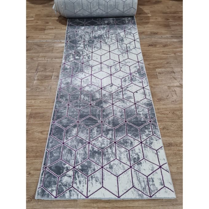 Ковровая дорожка Greencarpet Moda 5503 LILAC/L.GREY