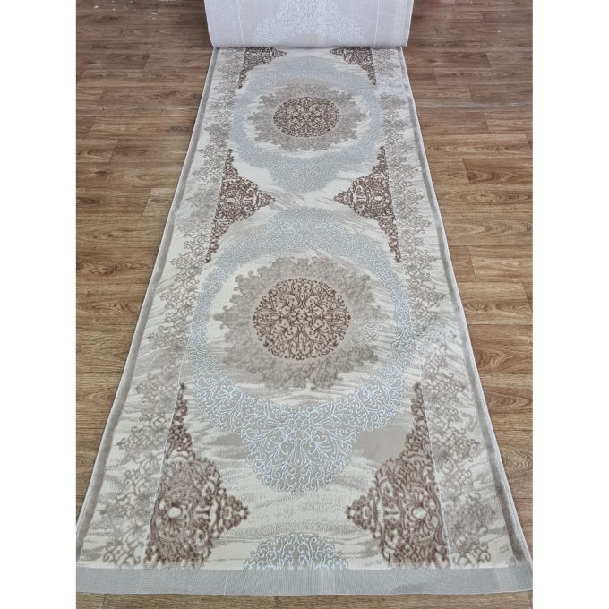 Ковровая дорожка Greencarpet Odessa 0115CD POLY.IVORY/POLY.BEIGE