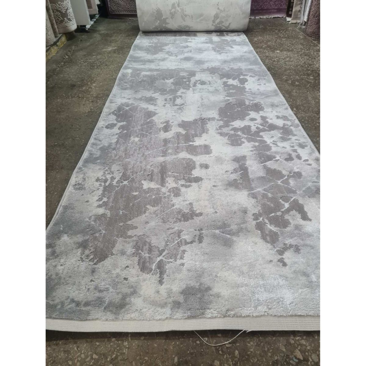 Ковровая дорожка Greencarpet Odessa 0140EB C.POLY.GREY/CREAM