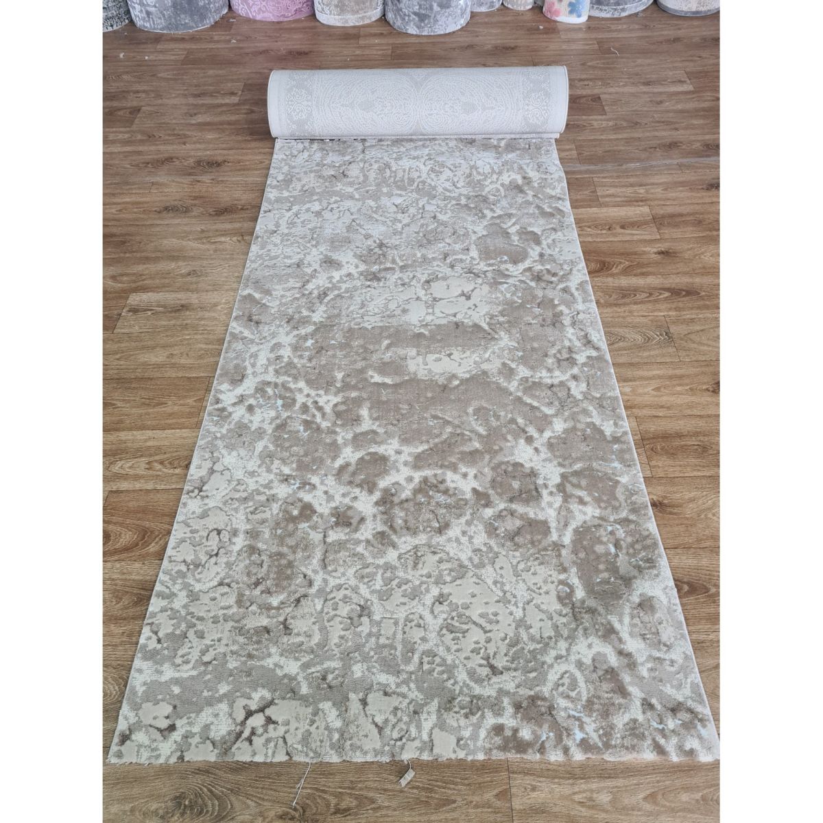 Ковровая дорожка Greencarpet Odessa 0169OD POLY. BEIGE / BEIGE