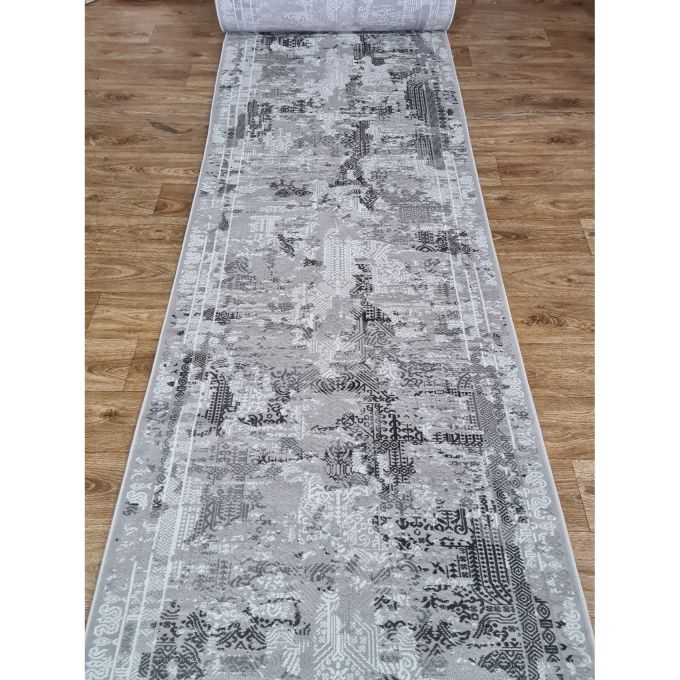 Килимова доріжка Greencarpet Trend 07619D BEIGE / L.GREY