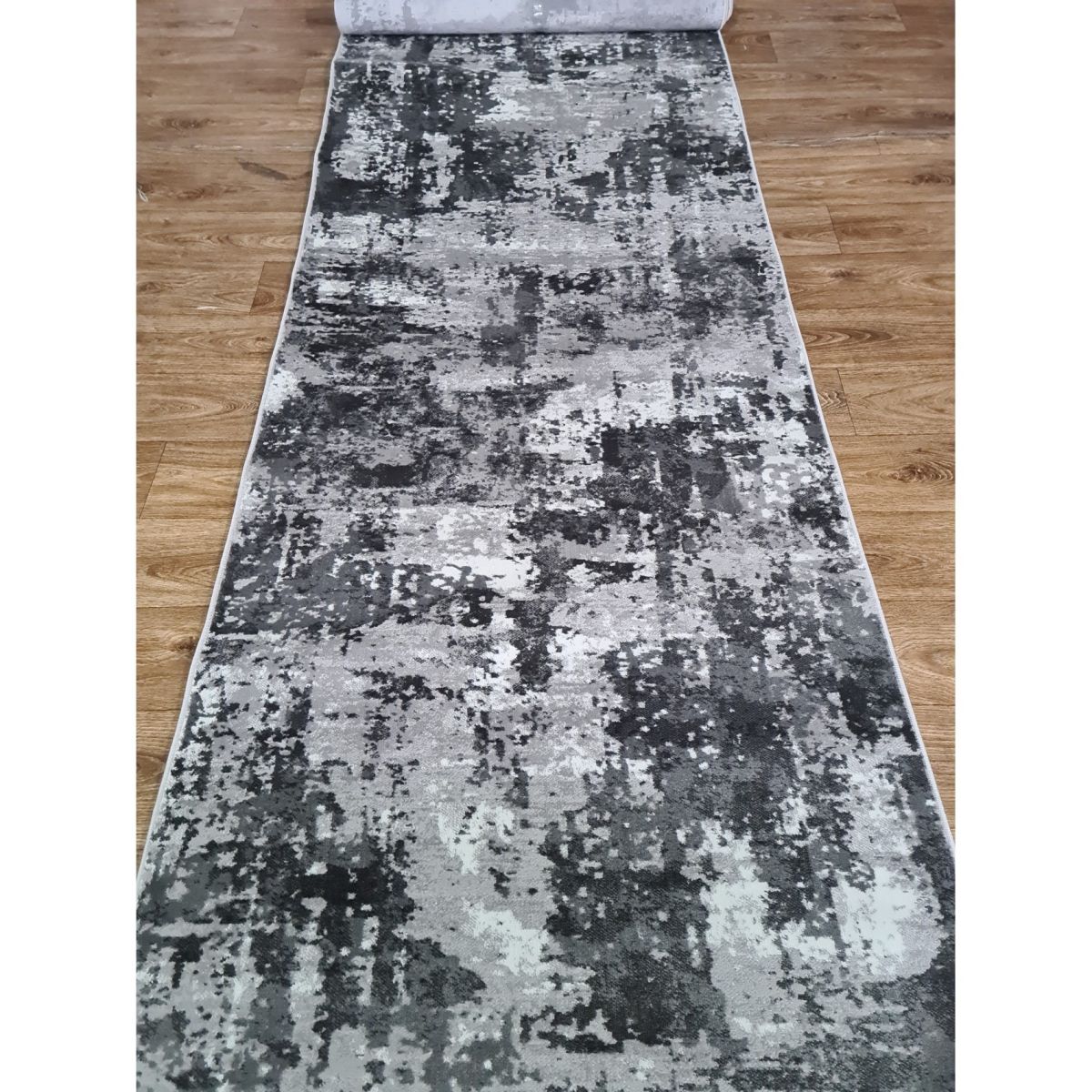 Килимова доріжка Greencarpet Trend 07626A M.GREY / D GREY