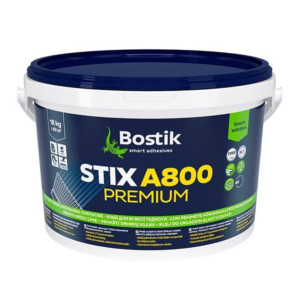 Клей BOSTIK Stix A800 Premium для плитки LVT 18 кг